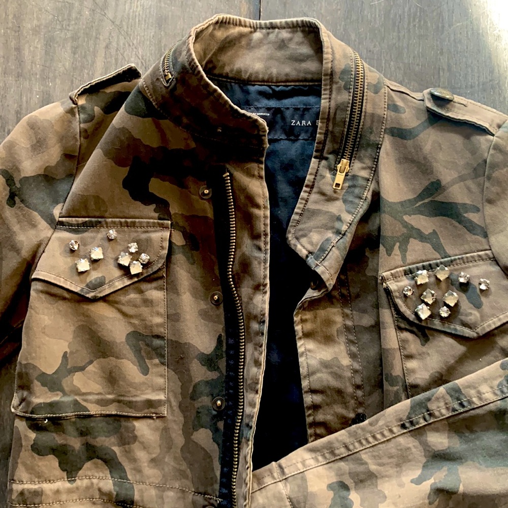 Zara Camo light jacket